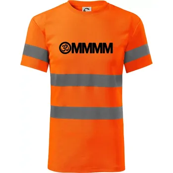 Pánské oblečení Yoga mmm - Triko reflexní - HV PROTECT - M ( Neonově oranžová )