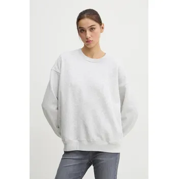 Dámská mikina Mikina Hollister Co. dámská, šedá barva, melanžová, KI352-4218 KI352.4218.112 09X, vel. XXS