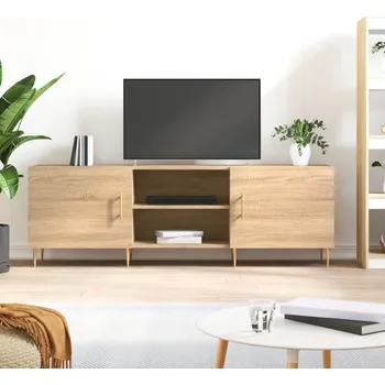 Televizní stolek vidaXL TV skříňka 150 x 30 x 50 cm kompozitní dřevo [829088] Barva: dub sonoma