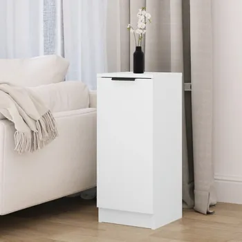 Příborník do zásuvky vidaXL Příborník 30 x 30 x 70 cm kompozitní dřevo [817006] Barva: Bílá