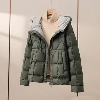 Dámská prošívaná bunda Barva: Zelená, Velikost: L