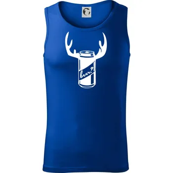 Pivo plechovka - Tílko pánské Core - S ( Královská modrá )