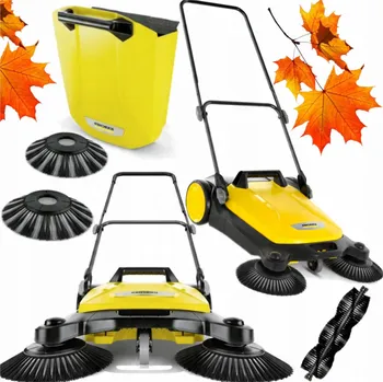 Zametací stroj Ruční zametací stroj na písek a listí, zametač ulic a dlažebních kostek