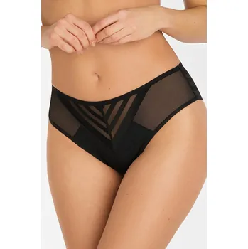 Kalhotky Černé klasické kalhotky Yoko od značky Gorsenia, 2XL i510_49478498734