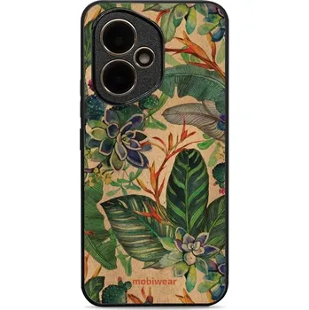 Pouzdro na mobilní telefon Lesklý kryt Mobiwear Glossy - Honor 400 - G036G - Sukulenty (Prémiové lesklé pouzdro, obal, kryt Mobiwear Glossy na mobil Honor 400 - G036G - Sukulenty, materiál Plast + TPU silikon - krytí po všech stranách, neošoupatelný potisk, tenké provedení, možnost