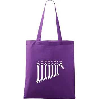 Opravář piva - Taška bavlněná - 42 x 38 cm ( Fialová )