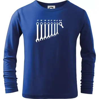 Chlapecké tričko Opravář piva - Triko dětské Long Sleeve - 104-110cm / 3-4 roky ( Královská modrá )