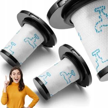 Filtr do vysavače Náhradní filtr do vysavače Tefal Rowenta omyvatelný sada 2x ZR009007