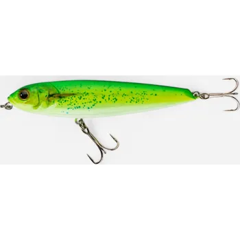 Umělá nástraha CAPERLAN Wobler na mořský rybolov na nástrahu Wizdom 110F Mahimahi ŽLUTÁ