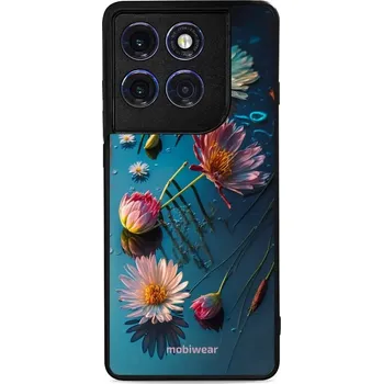 Pouzdro na mobilní telefon Lesklý kryt Mobiwear Glossy - Motorola Edge 60 Pro - G013G Květy na hladině (Prémiové lesklé pouzdro, obal, kryt Mobiwear Glossy na mobil Motorola Edge 60 Pro - G013G Květy na hladině, materiál Plast + TPU silikon - krytí po všech stranách, neošoupatelný)