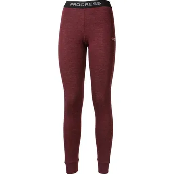 Dámské termo spodky Progress MB SDNZ švestka/meruňka