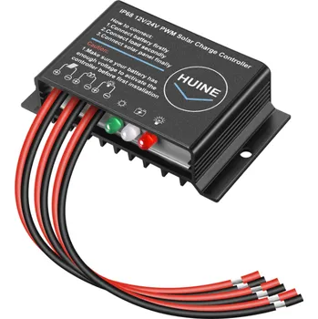 MXM Kompaktní PWM solární regulátor 20A 12V/24V