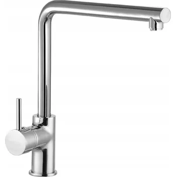 Vodovodní baterie Kuchyňská stojánková baterie Sapho INOVA stříbrná