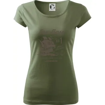 Dámské tričko Sea Base - Dámské triko Pure - XS ( Khaki )