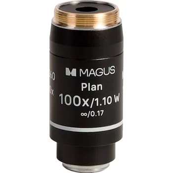 Příslušenství pro mikroskop Objektiv MAGUS 100PL60 W Plan 100х/1,10 ∞/0,17 H60 mm