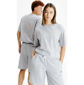 Pánské tričko DECATHLON Unisex tričko | Fluid Dynamics XS ŠEDÁ