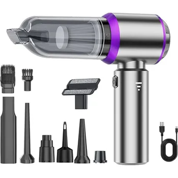 Vysavač RUČNÍ VYSAVAČE VYSAVAČ DO AUTA 3V1, NOVÝ PŘENOSNÝ FOUKAČ A VYSAVAČ