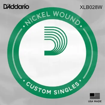 Struna pro kytaru a smyčcový nástroj D'Addario XLB028W Struna pro baskytaru