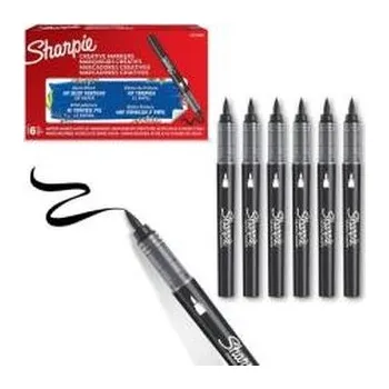 Set školních potřeb Markery akrylowe czarne (6szt)