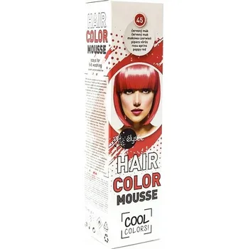 Stylingový přípravek Laky na vlasy Élysée pro zrzavé a červené vlasy - Odstín Maková Červeň