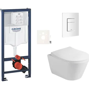 Sprchový set Grohe Závěsný wc set do lehkých stěn / předstěnová montáž Glacera Ava SIKOGRSAVASCSH0 SIKOGRSAVASCSH0