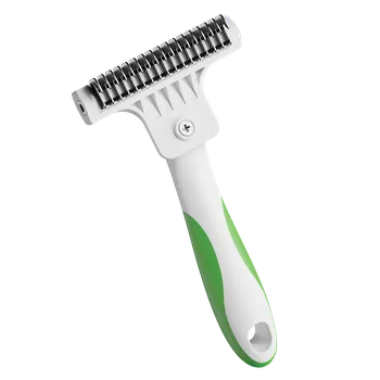 Kartáč pro zvířata andis 68760 bílý/zelený pro psy