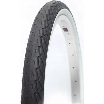 Plášť na kolo PLÁŠŤ NA KOLO 16 x 1,75 (47-305) Městský Univerzální DELI TIRE Černo-Bílý