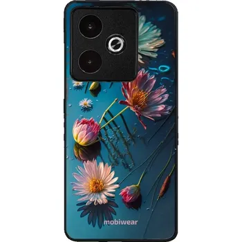 Pouzdro na mobilní telefon Lesklý kryt Mobiwear Glossy - Realme GT 7 - G013G Květy na hladině (Prémiové lesklé pouzdro, obal, kryt Mobiwear Glossy na mobil Realme GT 7 - G013G Květy na hladině, materiál Plast + TPU silikon - krytí po všech stranách, neošoupatelný potisk, tenké)