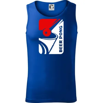 Beer pong - Tílko pánské Core - L ( Královská modrá )