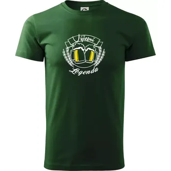 Výčepní legenda - Triko extra velké (5-8XL) - 6XL ( Lahvově zelená )