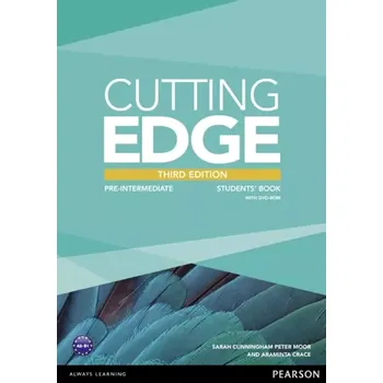 Anglický jazyk Cutting Edge Third Edition Pre-Intermediate Student's Book + DVD-ROM