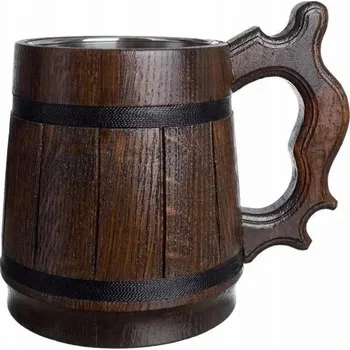 Sklenice Pivní krýgle WoodStok 0,5 l 1 ks