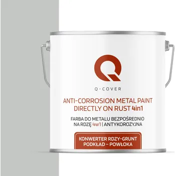 barva na kov BARVA NA KOV NA REZ PLECH 4v1 CEMENTOVĚ ŠEDÁ SVĚTLÁ RAL 7035 POLOMATNÁ 5L