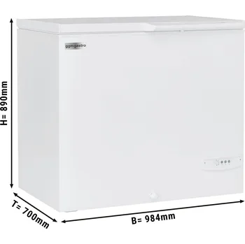 Mraznička GGM Gastro 54473 bílý