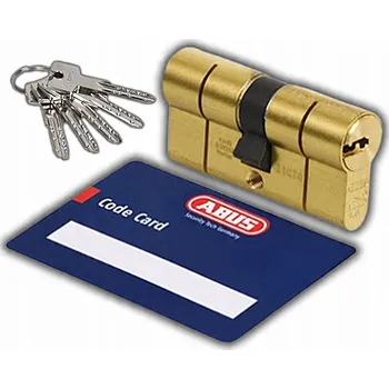 Vložka do dveří VLOŽKA DO ZÁMKU DVEŘÍ ABUS KL5 MOSAZ 5 KLÍČŮ S PROKLADEM 30/50