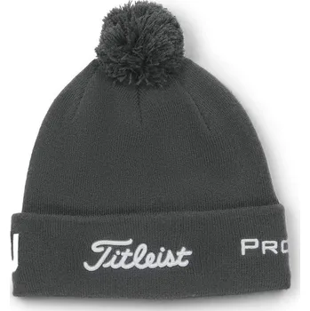 Módní doplněk Titleist Tour Pom Pom zimní čepice, šedá