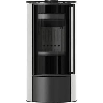 KRATKI ERIK 5,5 kW 150 akumulační keramika WHITE SATIN BLACK BA1