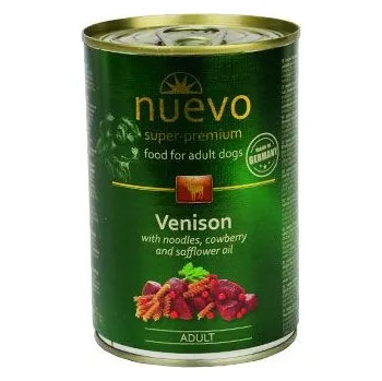 Krmivo pro psa Nuevo pes adult Zvěřinové menu konz. 400g