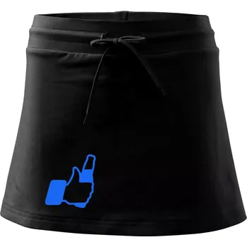 Dámská sukně FCB pivo - Sportovní sukně - two in one - XS ( Černá )