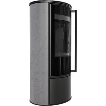 KRATKI ERIK 5,5 kW 150 akumulační keramika GRAY SATIN BLACK BA1