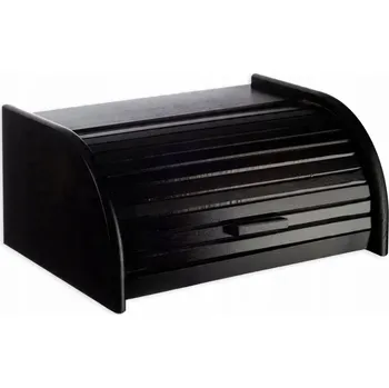 chlebník Chlebník jednodílný Practic černý dřevěný