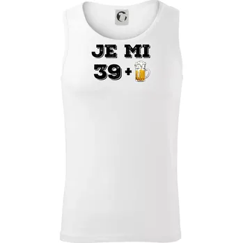 Je mi 40 pivo - Tílko pánské Core - 2XL ( Bílá )