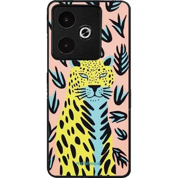 Pouzdro na mobilní telefon Lesklý kryt Mobiwear Glossy - Realme GT 7 - G052G Jaguár (Prémiové lesklé pouzdro, obal, kryt Mobiwear Glossy na mobil Realme GT 7 - G052G Jaguár, materiál Plast + TPU silikon - krytí po všech stranách, neošoupatelný potisk, tenké provedení, možnost)