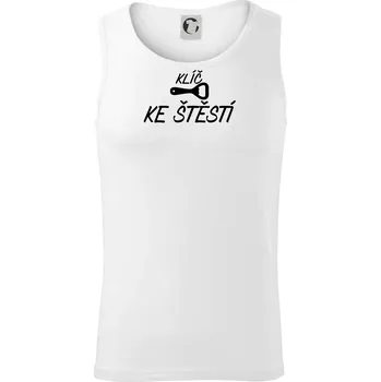 Klíč ke štěstí otvírák - Tílko pánské Core - 2XL ( Bílá )