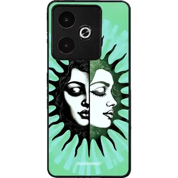 Pouzdro na mobilní telefon Lesklý kryt Mobiwear Glossy - Realme GT 7 - G058G Dvě tváře slunce (Prémiové lesklé pouzdro, obal, kryt Mobiwear Glossy na mobil Realme GT 7 - G058G Dvě tváře slunce, materiál Plast + TPU silikon - krytí po všech stranách, neošoupatelný potisk, tenké)