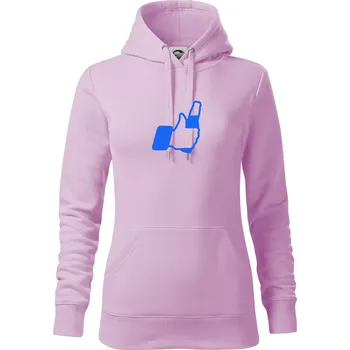 Dámská mikina FCB pivo - Mikina dámská Cape s kapucí - XS ( Orchid )