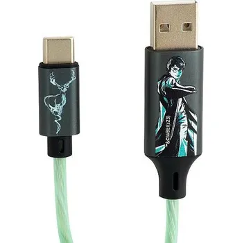 Kabel Lazerbuilt Light Up Harry Potter USB-C