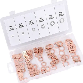 Nářadí pro automobil Sada měděných podložek, 110 ks - TC565167