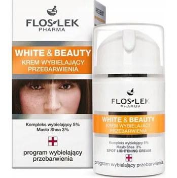 Pleťový krém Krém proti pigmentovým skvrnám na obličej Flos-Lek 0 SPF denní krém 50 ml