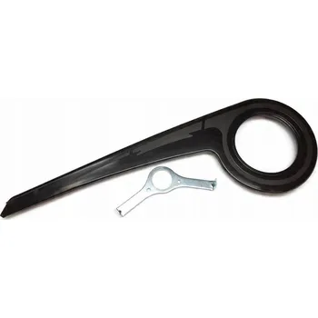 Příslušenství pro čtečku elektronické knihy Kryt řetězu a klik 110 mm + držák, černý